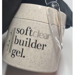 Soft clear builder gel.